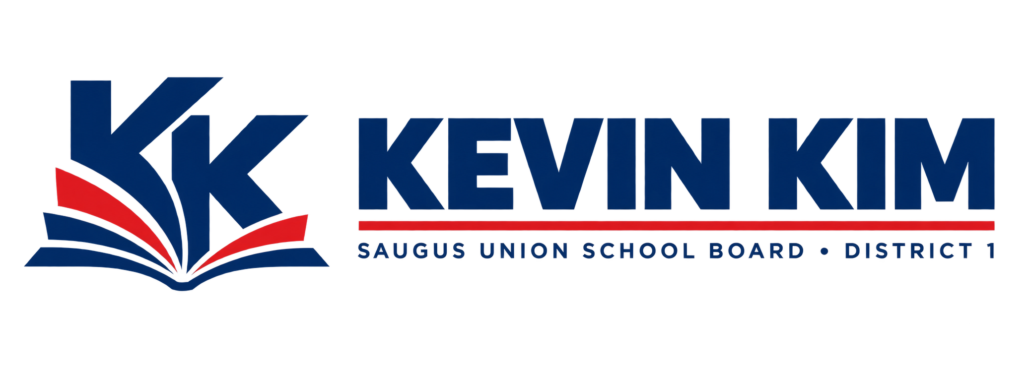 Kevin Kim campaign logo for Saugus Union School Board District 1
